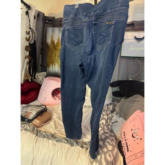 Seven jeans plus size jean/denim jegging legging size 16 (1xl) - Picture 6 of 9